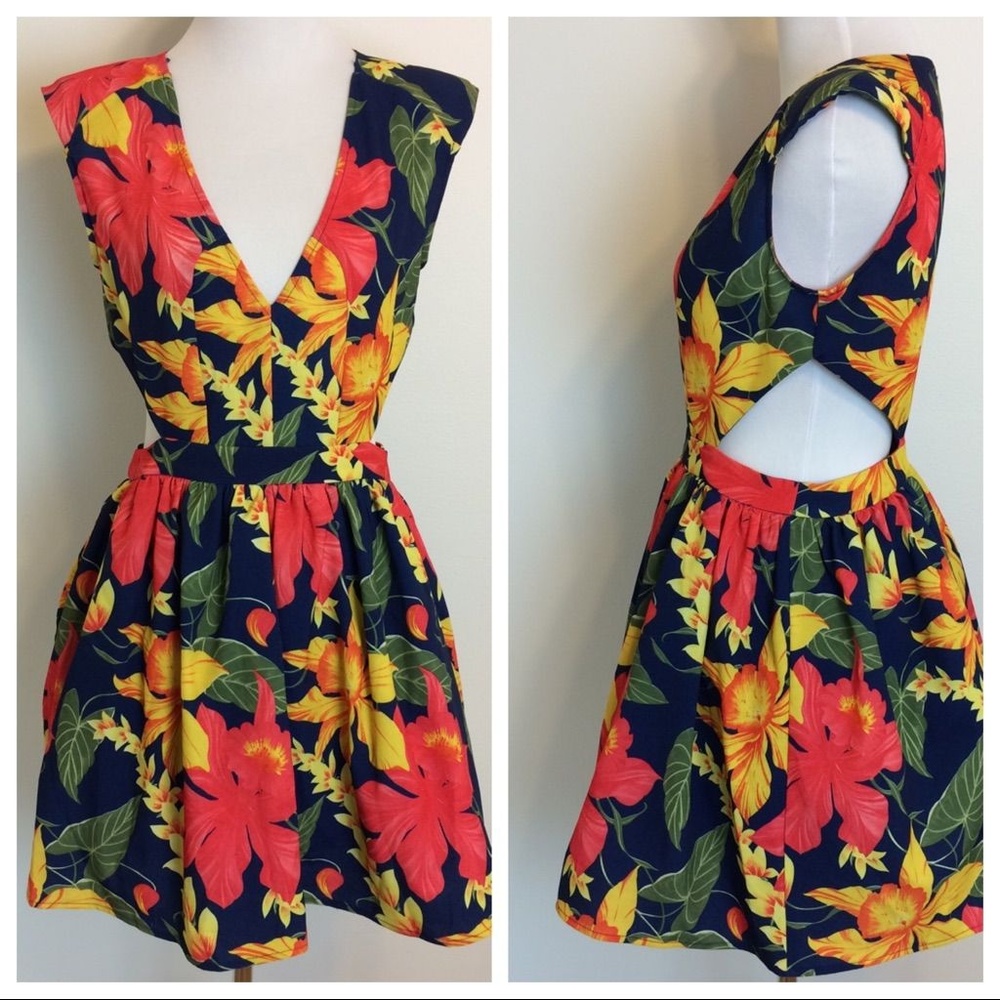 AKIRA Side Cut Out Party Dress NWOT